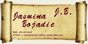 Jasmina Bojadić vizit kartica